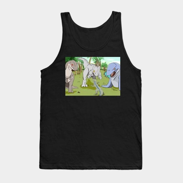 Domain the beasts Tank Top by kazenishi